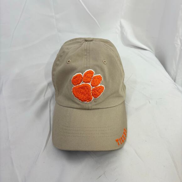 Clemson Tigers Hat  Orange beige NCAA Team Gear - Picture 1 of 6